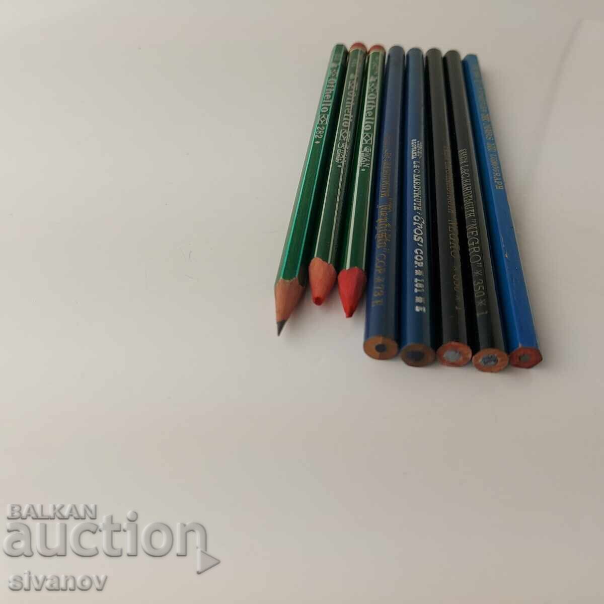Lot of 8 pencils Czech Republic Germany #5843 - 5
