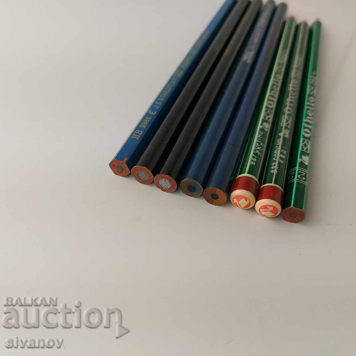 Lot of 8 pencils Czech Republic Germany #5843 - 6