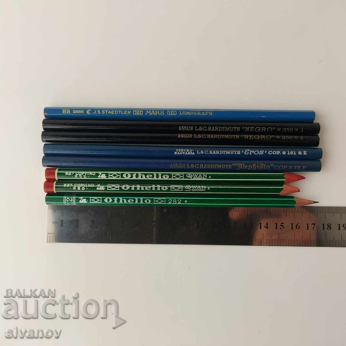 Lot of 8 pencils Czech Republic Germany #5843 - 7