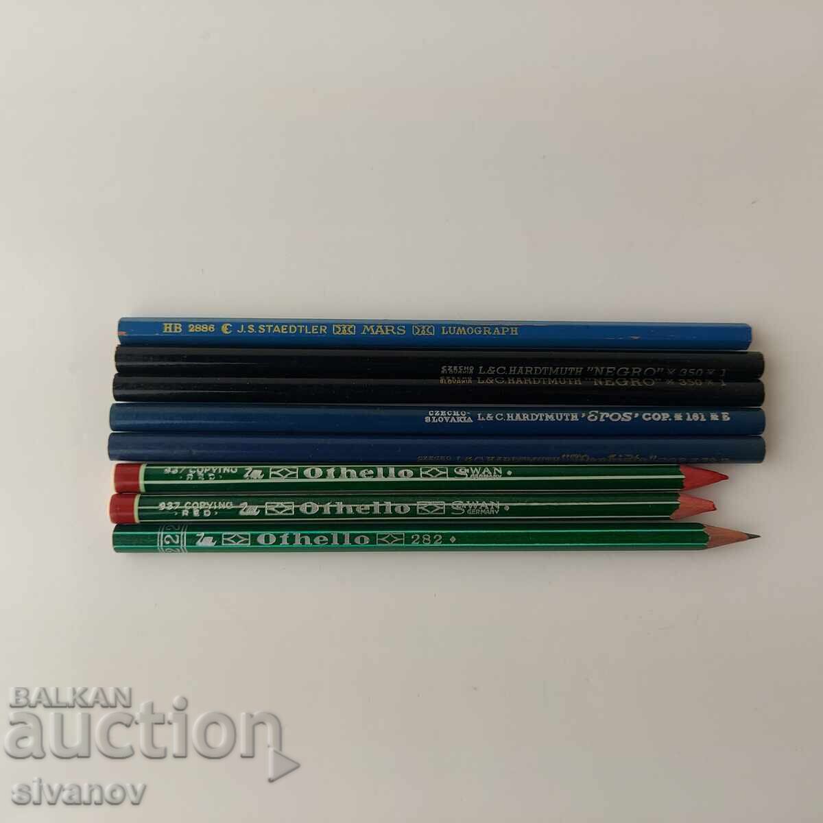 Lot of 8 pencils Czech Republic Germany #5843