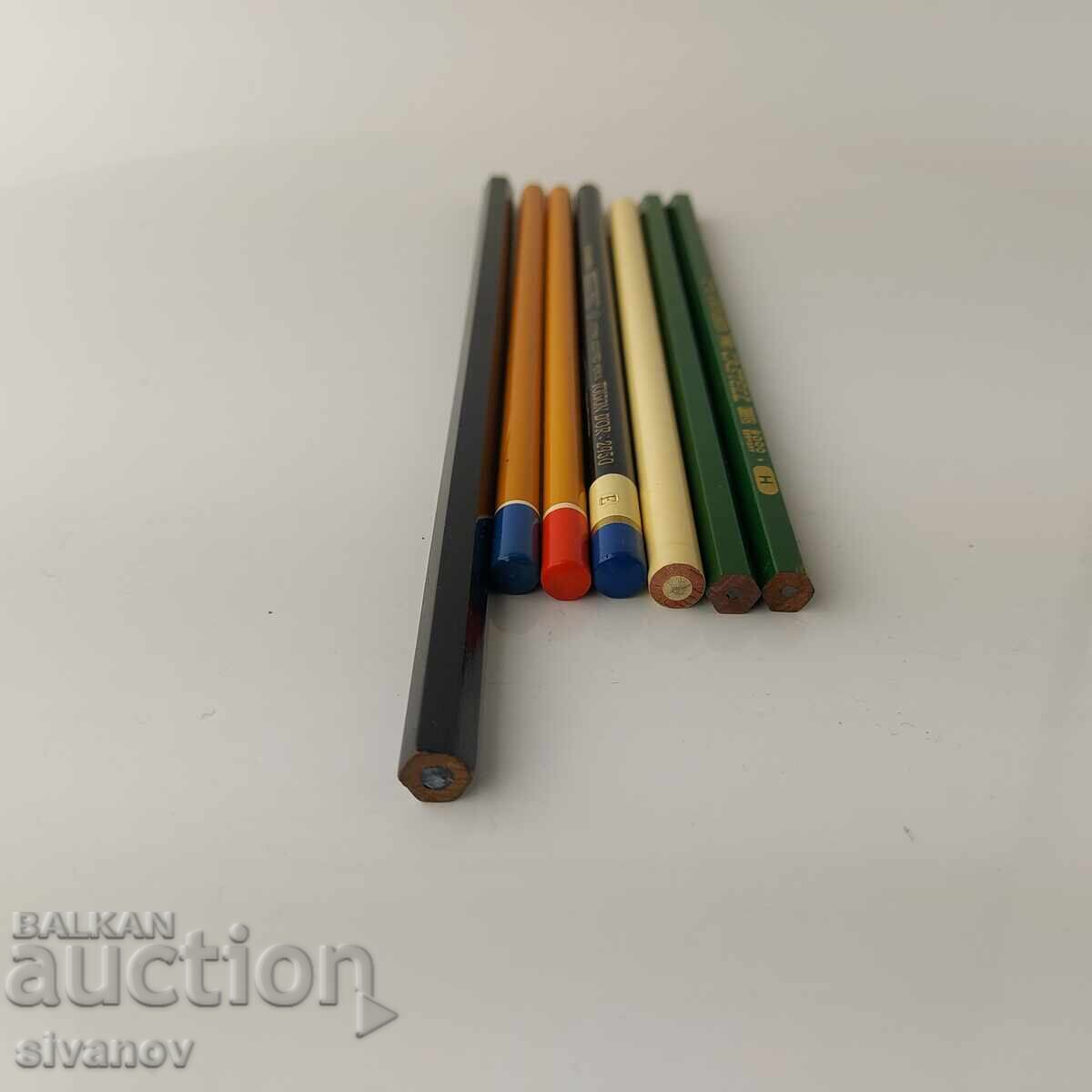 Lot of 8 pencils Czech Republic Germany #5844 - 6