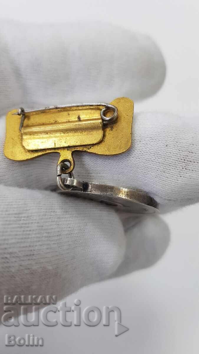 Rare USSR - Russian Motherhood Silver Medal - 7