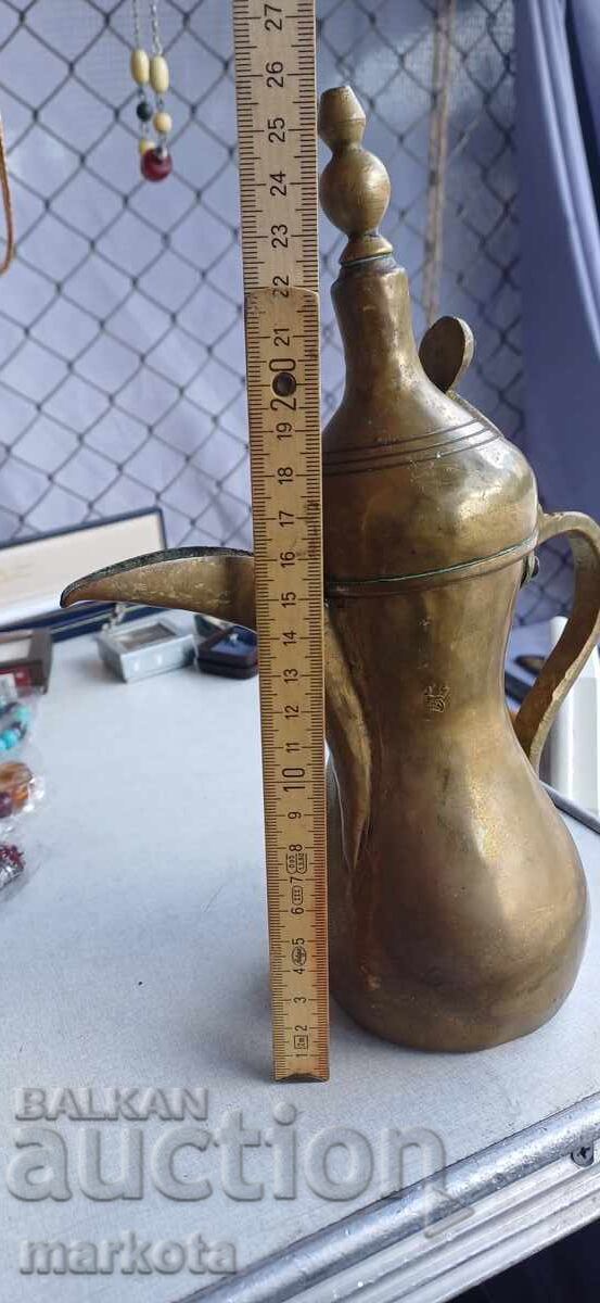 Ottoman Teapot Coffee Pot Pitcher Vessel with Tughras Ibrik with price € 30.00 | 58.67 BGN Ottoman Teapot Coffee Pot Pitcher Vessel with Tughras Ibrik with price € 30.00 | 58.67 BGN