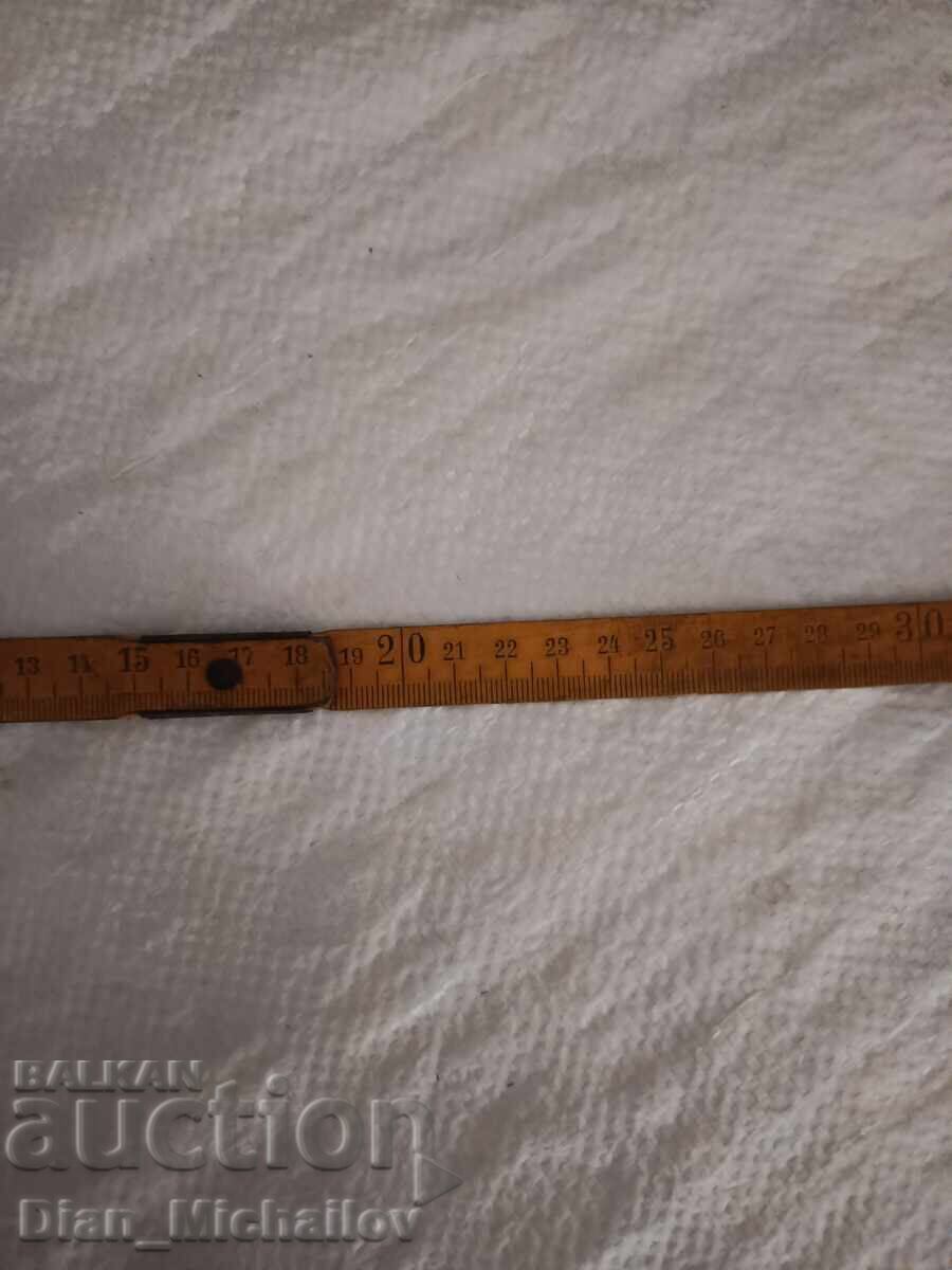 Auction  Old German Wooden Meter