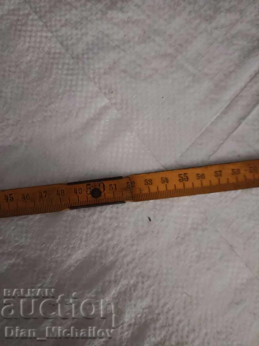 Delivery of Old German Wooden Meter