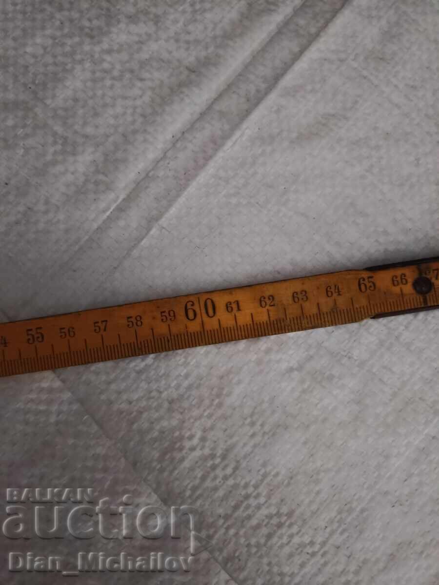 Old German Wooden Meter - 5