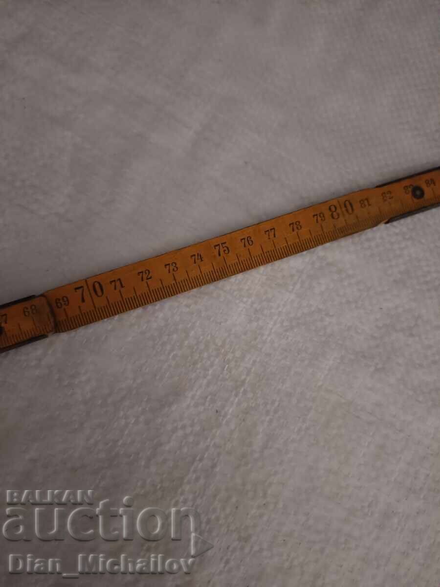 Old German Wooden Meter - 6