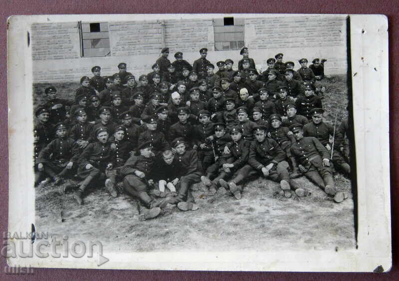 Kingdom of Bulgaria photo soldiers returning from the front PC Kingdom of Bulgaria photo soldiers returning from the front PC