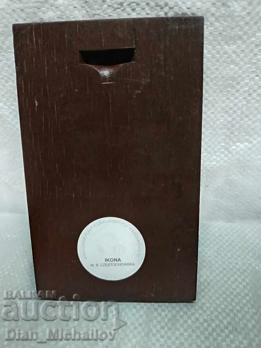 Veche Icoană Fecioara Maria cu preț 10.00 BGN | € 5.11 Veche Icoană Fecioara Maria cu preț 10.00 BGN | € 5.11