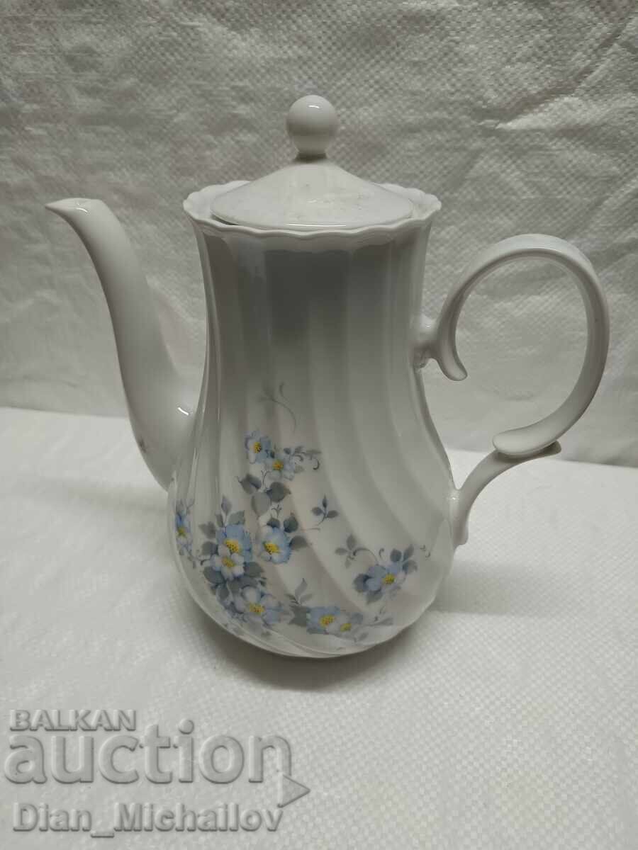 Old Bavarian Porcelain Teapot - 5