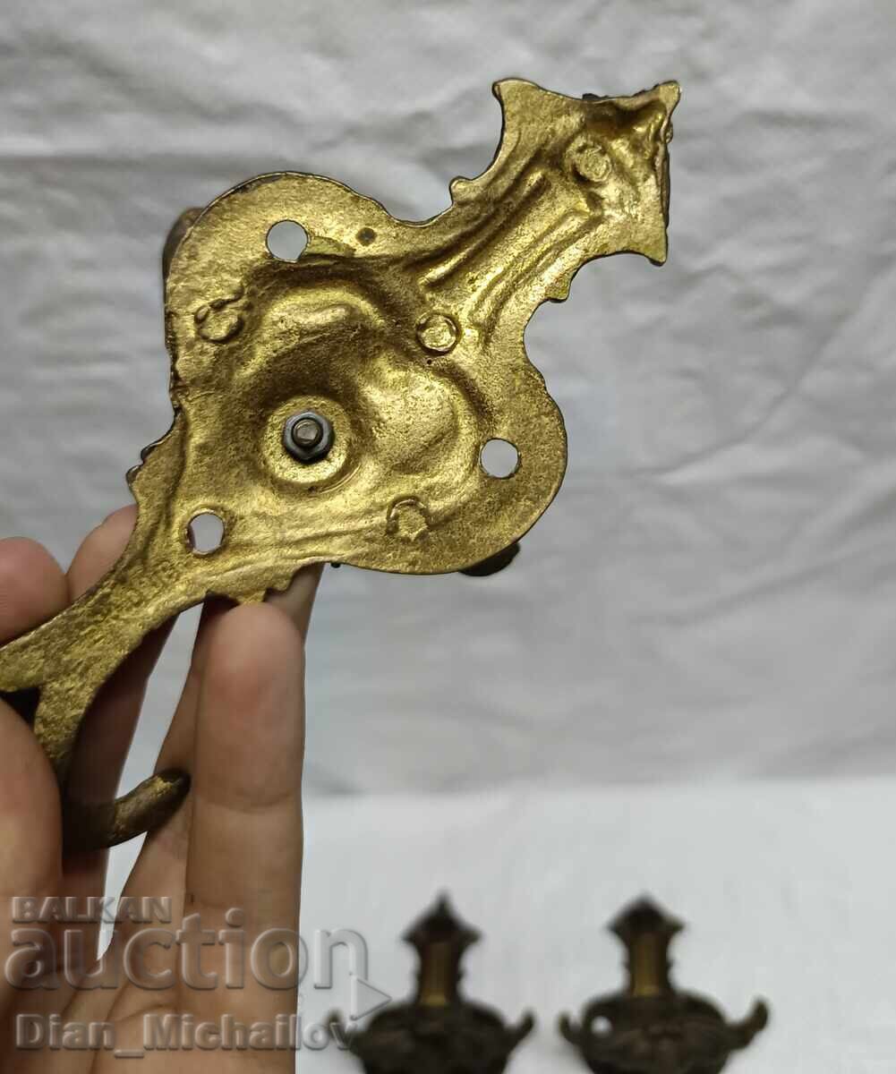 Auction Antique Brass Hangers Auction Antique Brass Hangers