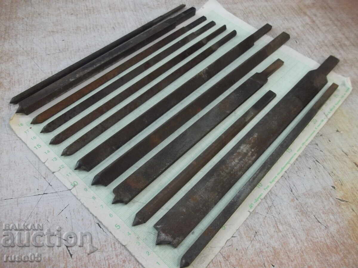 Delivery of Lot of 12 "GROBET-SWISS-VALLORBE" files Delivery of Lot of 12 "GROBET-SWISS-VALLORBE" files