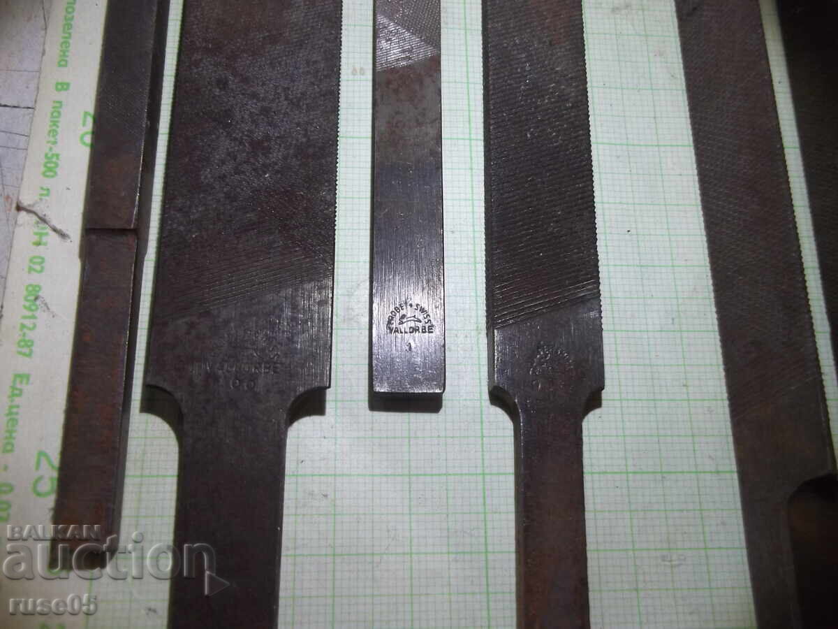 Lot of 12 "GROBET-SWISS-VALLORBE" files - 6 Lot of 12 "GROBET-SWISS-VALLORBE" files - 6