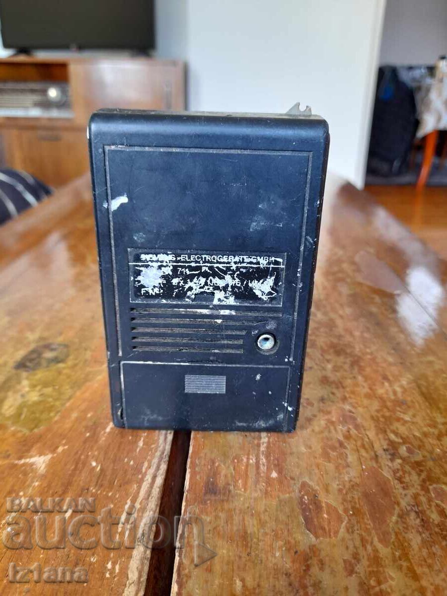 Licitație Radio vechi, receptor radio Siemens