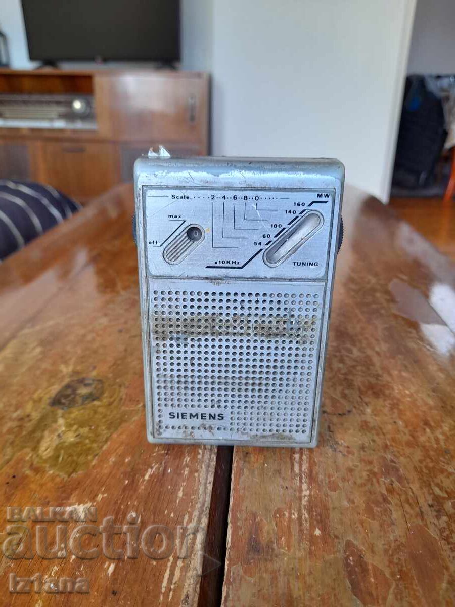 Radio vechi, receptor radio Siemens