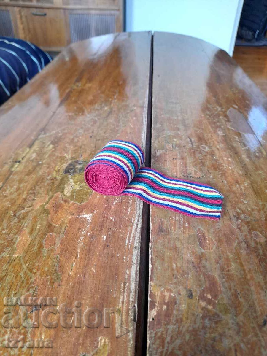 Ζώνη για λαϊκή φορεσιά, ύφασμα