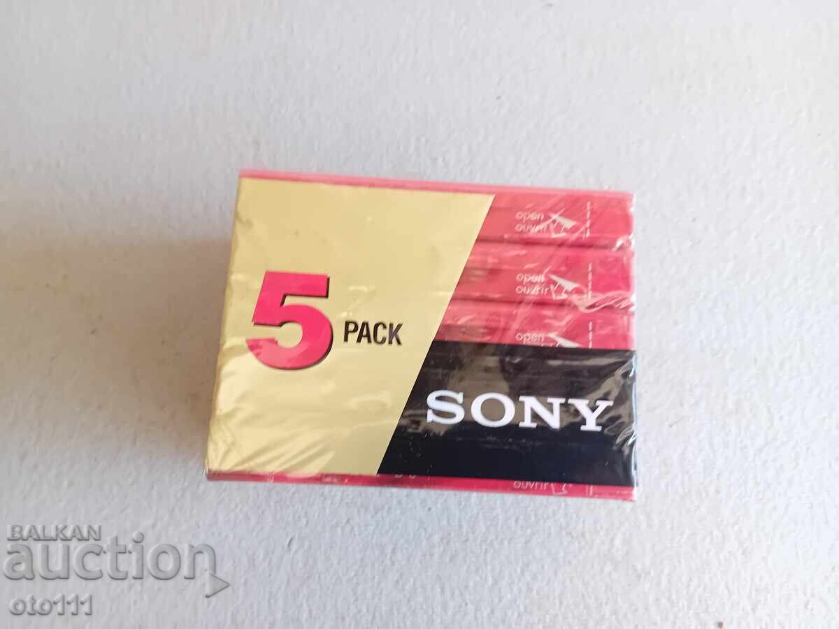 НОВИ АУДИО КАСЕТИ - SONY С- HF60С - 5 броя с цена 70.00 лв. | € 35.79