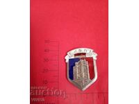 Antique French Badge, Enamel