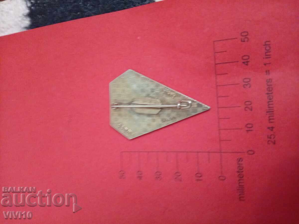 Antique French Badge, Enamel with price 30.00 BGN | € 15.34
