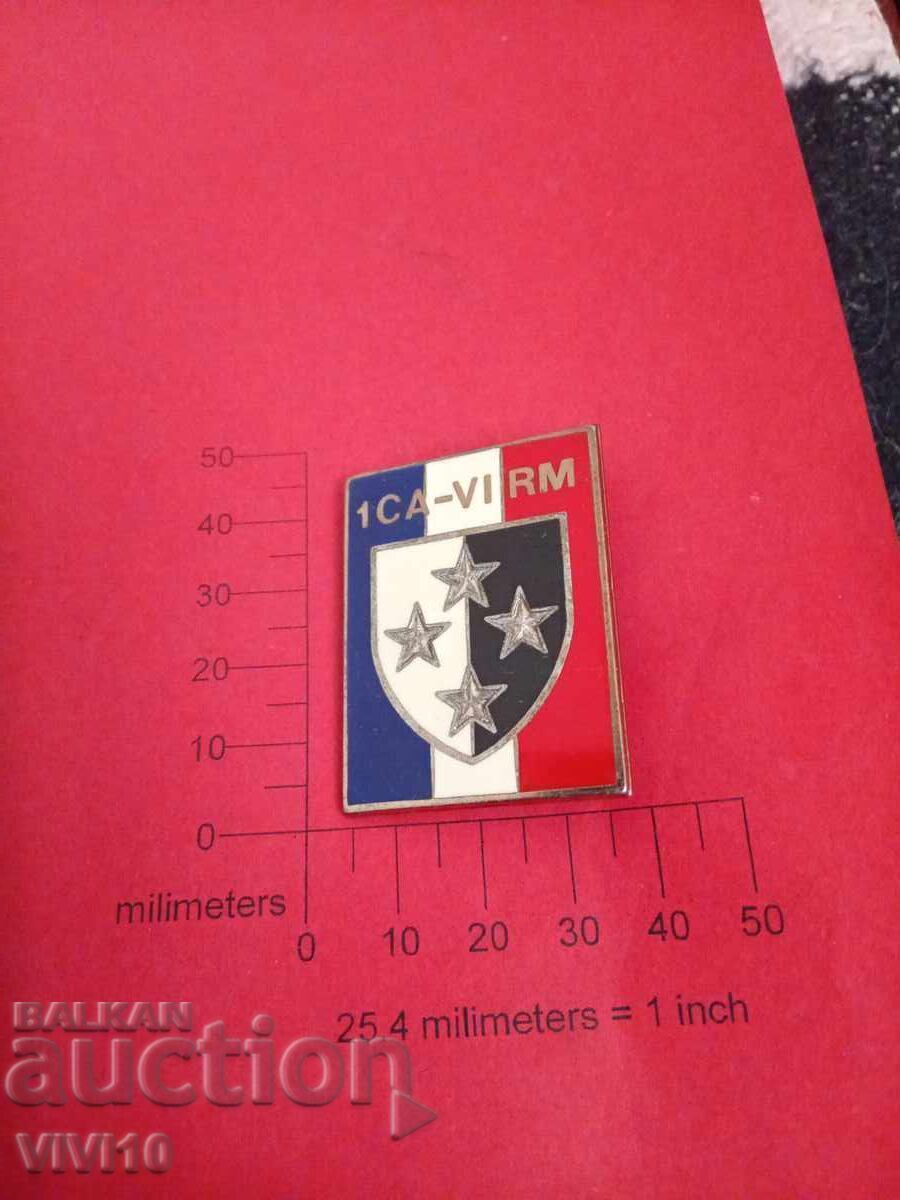 Insigna veche Franța, email Insigna veche Franța, email