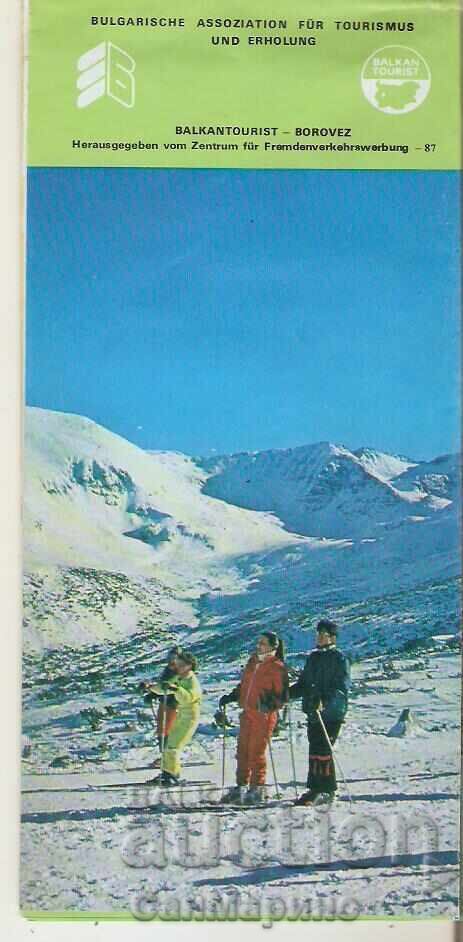 Advertising billboard Borovets 2 with price 7.00 BGN | € 3.58