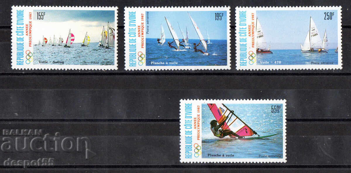 1987. Ακτή Ελεφαντοστού. Ολυμπιακοί Αγώνες - Σεούλ, Νότια Κορέα