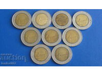 Ιταλία - 500 λίρες (9 τεμάχια)