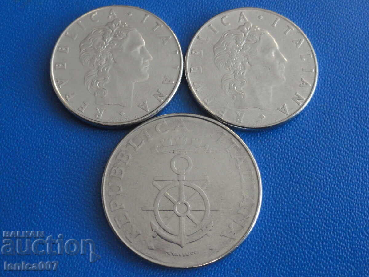 Italy - Coins (3 pieces) with price € 1.20 | 2.35 BGN Italy - Coins (3 pieces) with price € 1.20 | 2.35 BGN