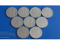 Ιταλία 1970-81 - 100 λιρες (9 τεμάχια)