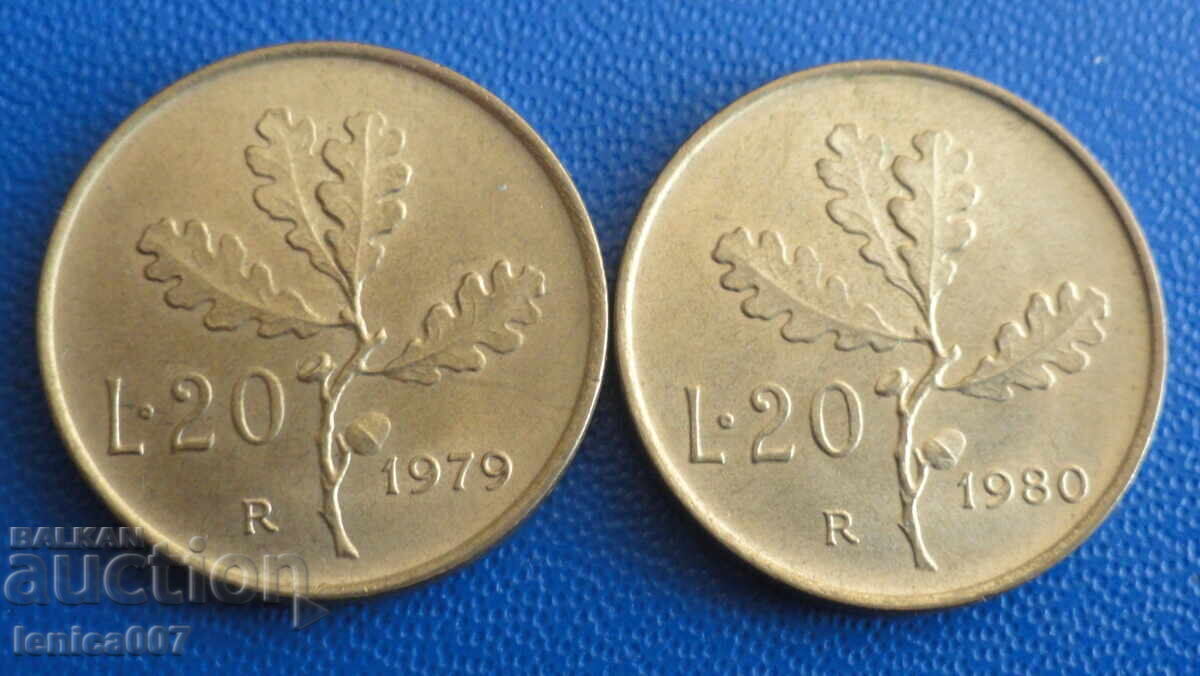 Italy 1979-80 - 20 Lire