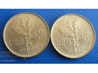 Ιταλία 1979-80 - 20 λιρες