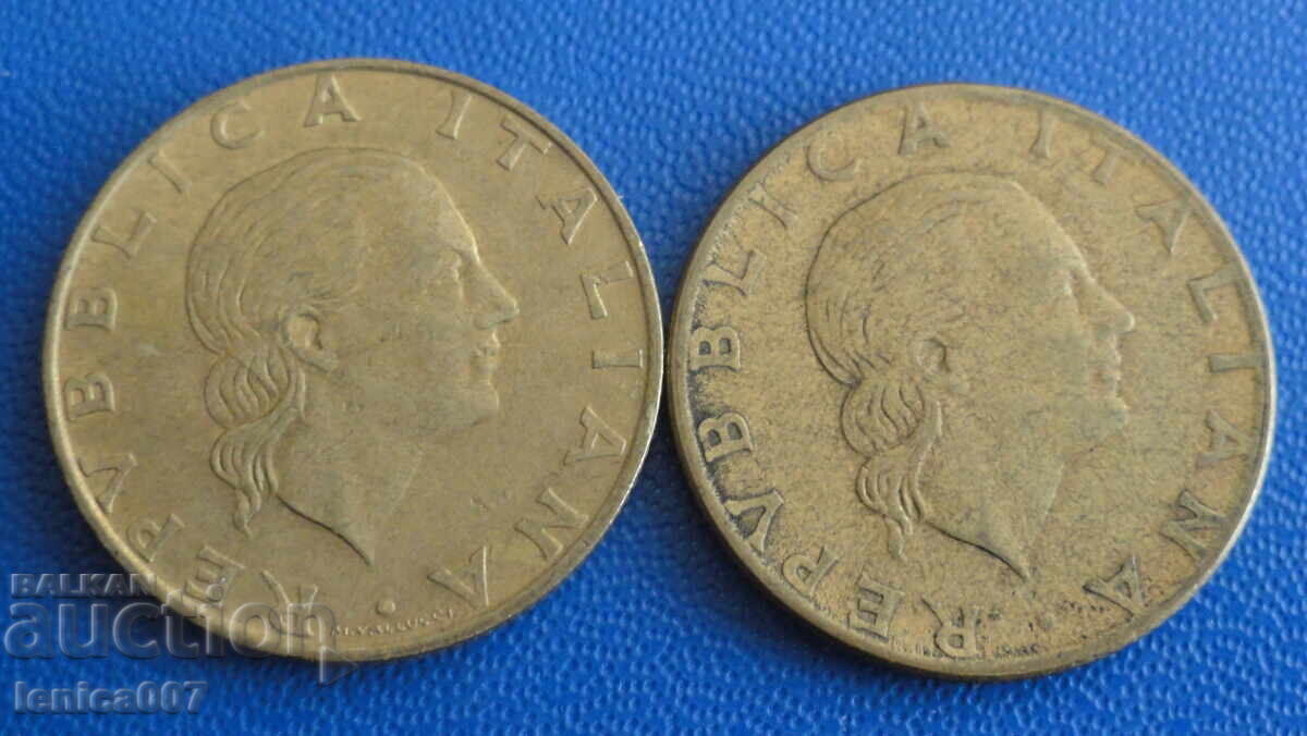 Italia 1994 - 200 lire (2 bucăți) cu preț 1.90 BGN | € 0.97 Italia 1994 - 200 lire (2 bucăți) cu preț 1.90 BGN | € 0.97