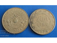 Italia 1994 - 200 lire (2 bucăți)