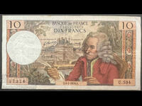 France 10 Francs 1966 Pick 147a Ref 7376