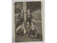 1927 FEMEI FEMEI PORT COSTUM POPULAR PAIETE SIDEF PERLE FOTOGRAFIE