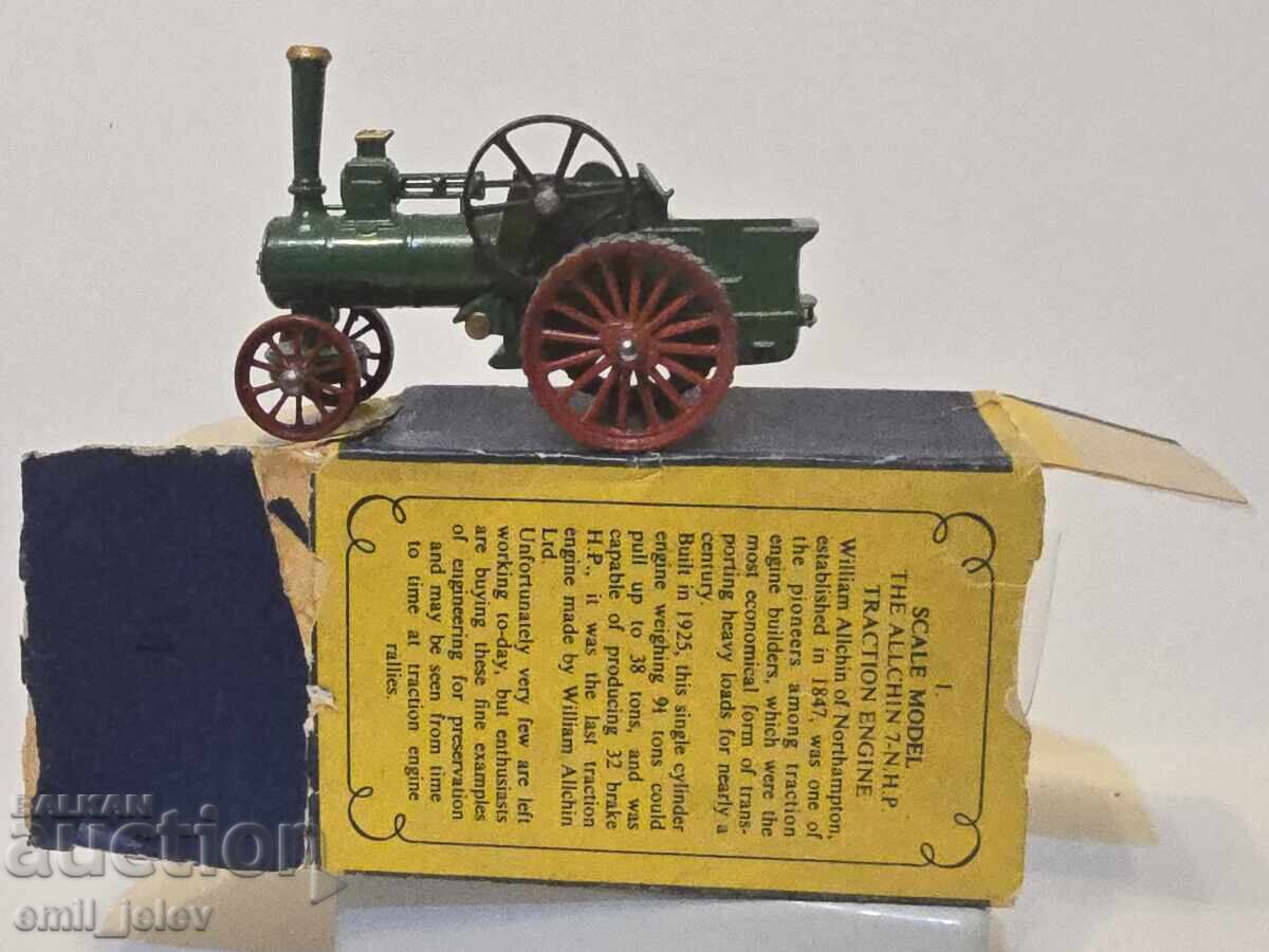 MATCHBOX LESNEY-YESTERYEAR Y-1(Α) ALLCHIN TRACTION ENGINE - 5