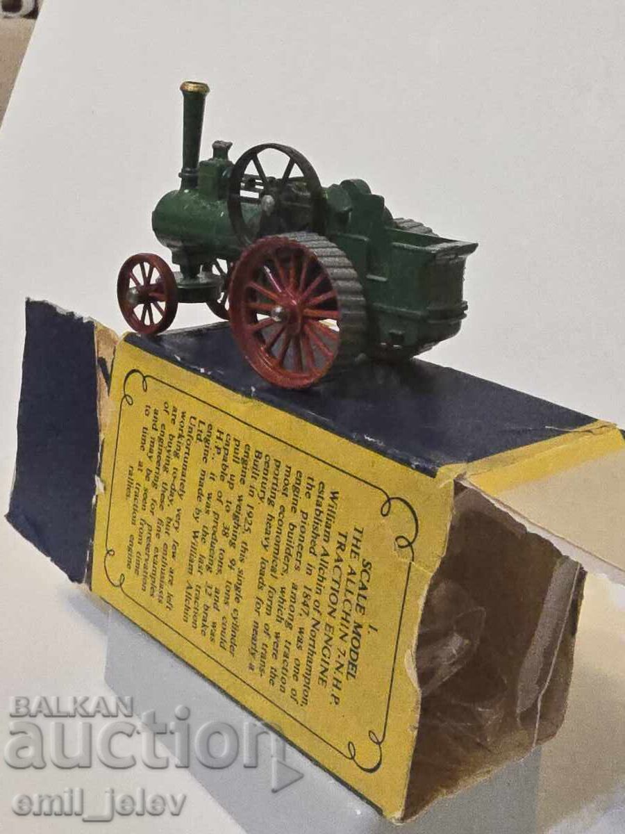 MATCHBOX LESNEY-YESTERYEAR Y-1(Α) ALLCHIN TRACTION ENGINE - 6