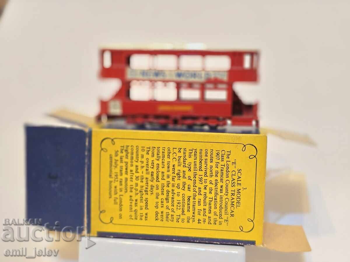MATCHBOX LESNEY-YESTERYEAR Y-3(A) 1907 London E Class Tramcar with price 24.99 BGN | € 12.78