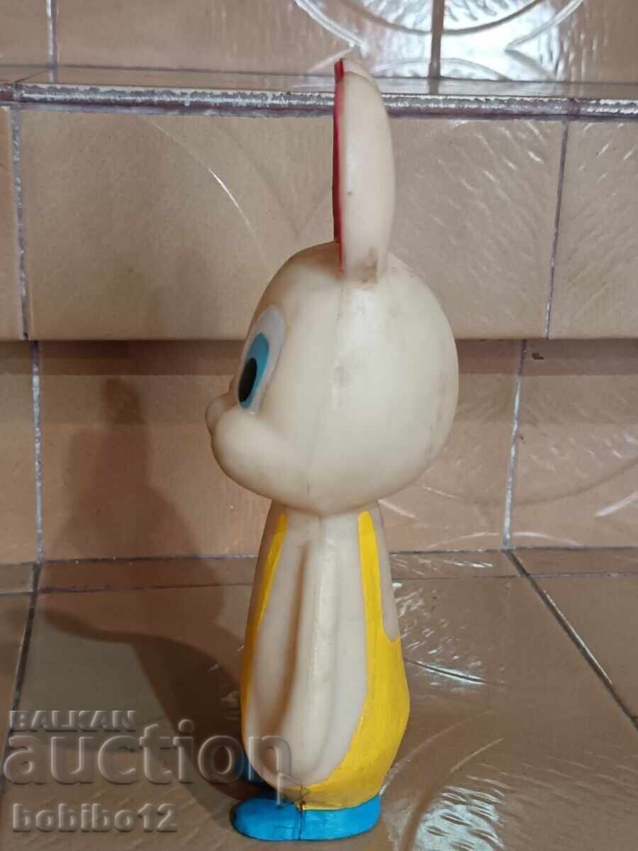 A toy from the Socialist era, rubber duck with price € 5.11 | 9.99 BGN A toy from the Socialist era, rubber duck with price € 5.11 | 9.99 BGN