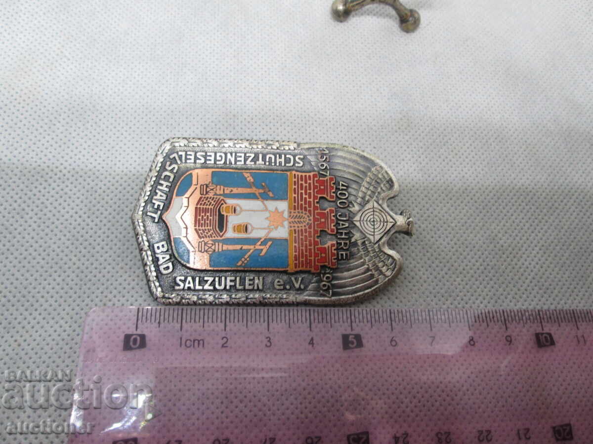 BREAST BADGE - GERMANY SHOOTING - 6 BREAST BADGE - GERMANY SHOOTING - 6