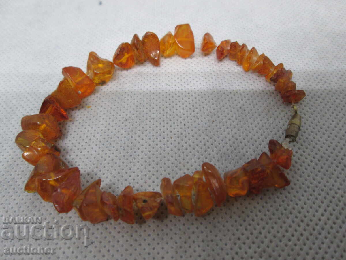 NECKLACE NATURAL AMBER - BALTIC - 6