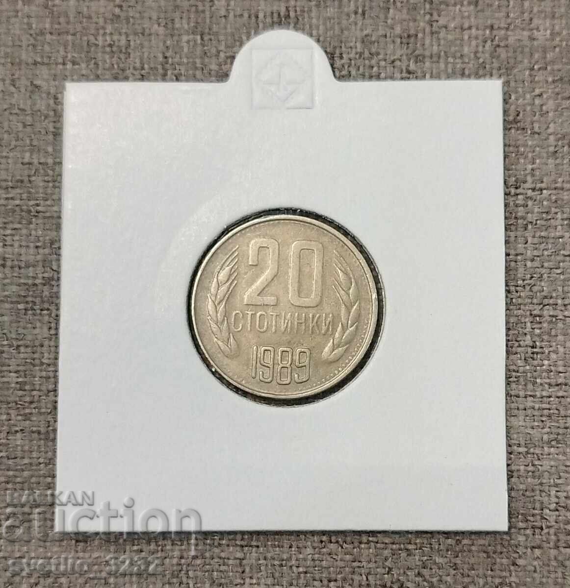 20 de cenți 1989 20 de cenți 1989
