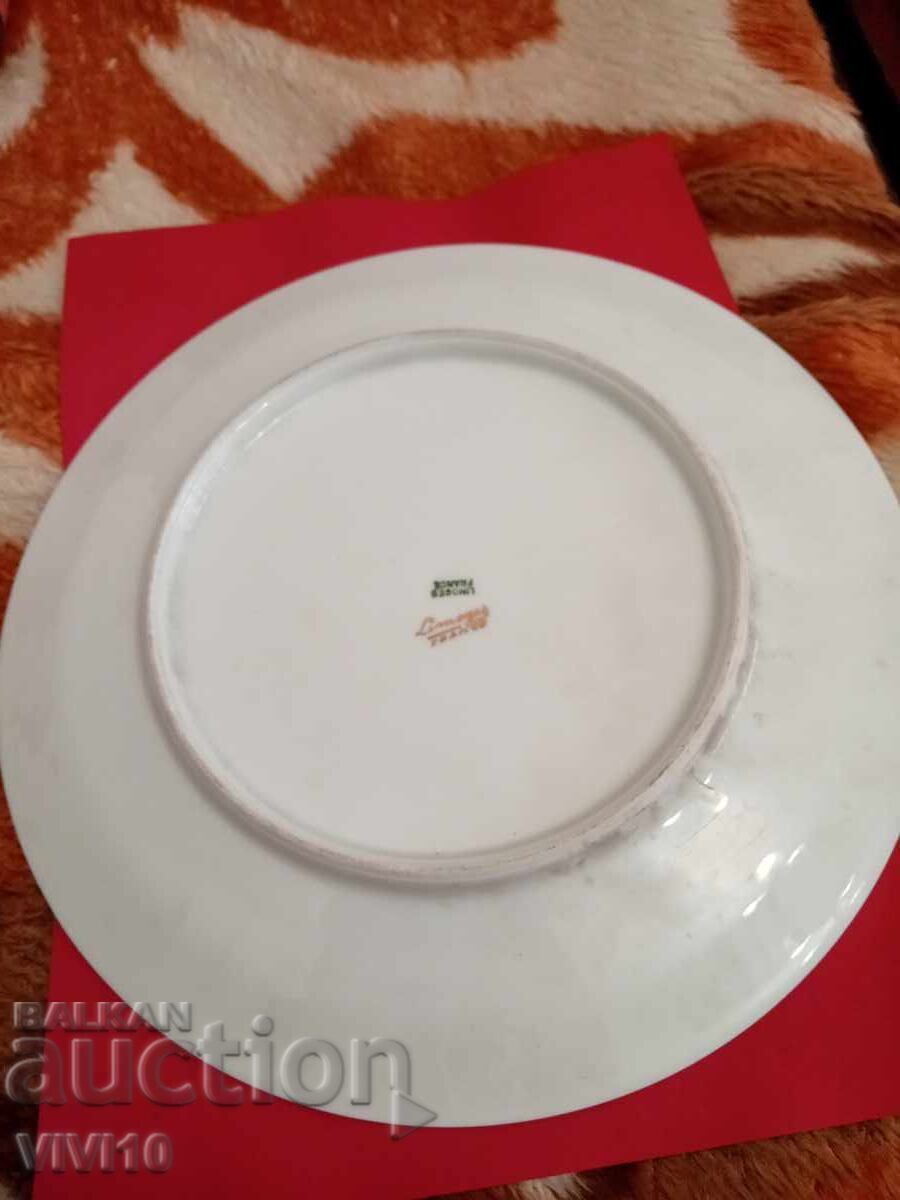 Antique Limoges plate, 26cm with price 40.00 BGN | € 20.45