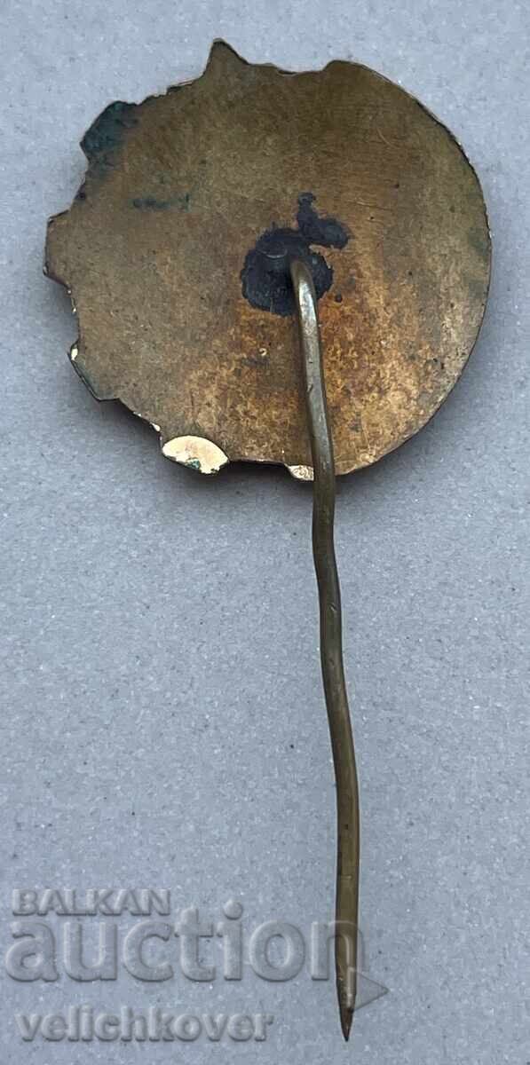 40862 България знак Пловдивски мострен панаир 1949г. Емайл с цена 20.00 лв. | € 10.23