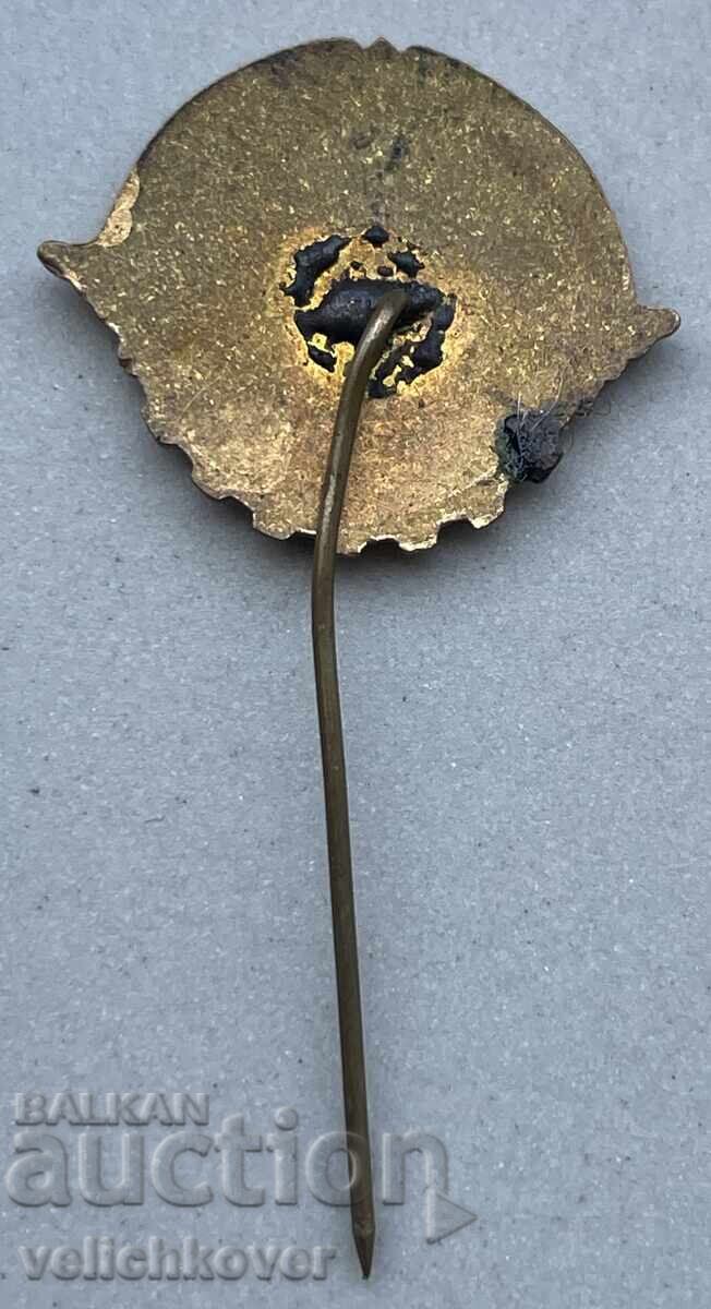 40866 Bulgaria Sign Plovdiv Sample Fair 1955 Enamel with price 7.00 BGN | € 3.58