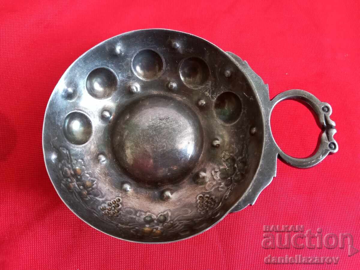 Star Srebren SOMELIERSKI Tas, Sŭd Chasha Markiran! (Same as original, just in Greek letters) με τιμή 65.00 BGN | € 33.23