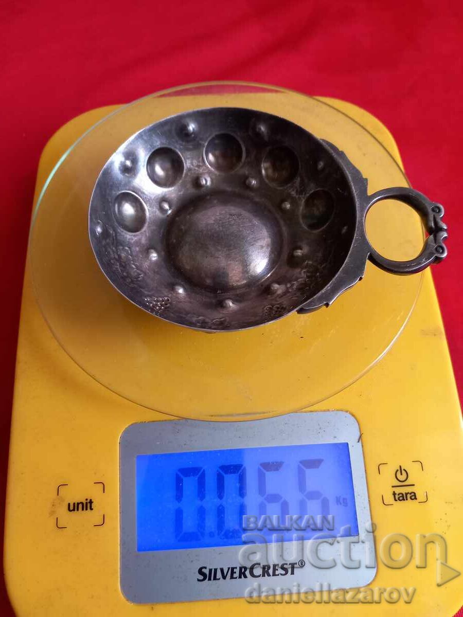 Star Srebren SOMELIERSKI Tas, Sŭd Chasha Markiran! (Same as original, just in Greek letters) - 6