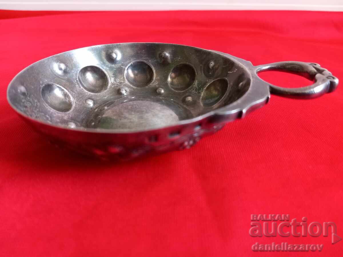 Star Srebren SOMELIERSKI Tas, Sŭd Chasha Markiran! (Same as original, just in Greek letters)