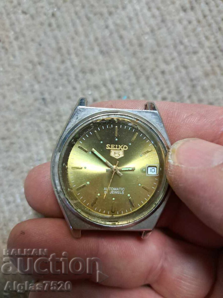 Ρολόι "Seiko 5" - αυτόματο, μηχανικό, λειτουργικό