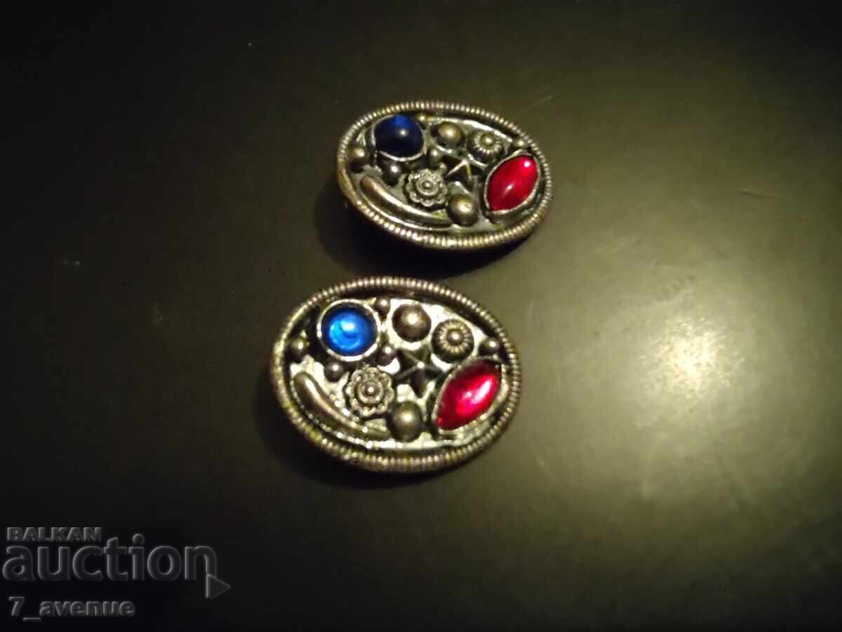 Обици клипс, кост птици 70те 2.05.2025 с цена 19.00 лв. | € 9.71